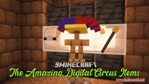 The Amazing Digital Circus Items Resource Pack (1.20.6, 1.20.1) – Texture Pack Thumbnail