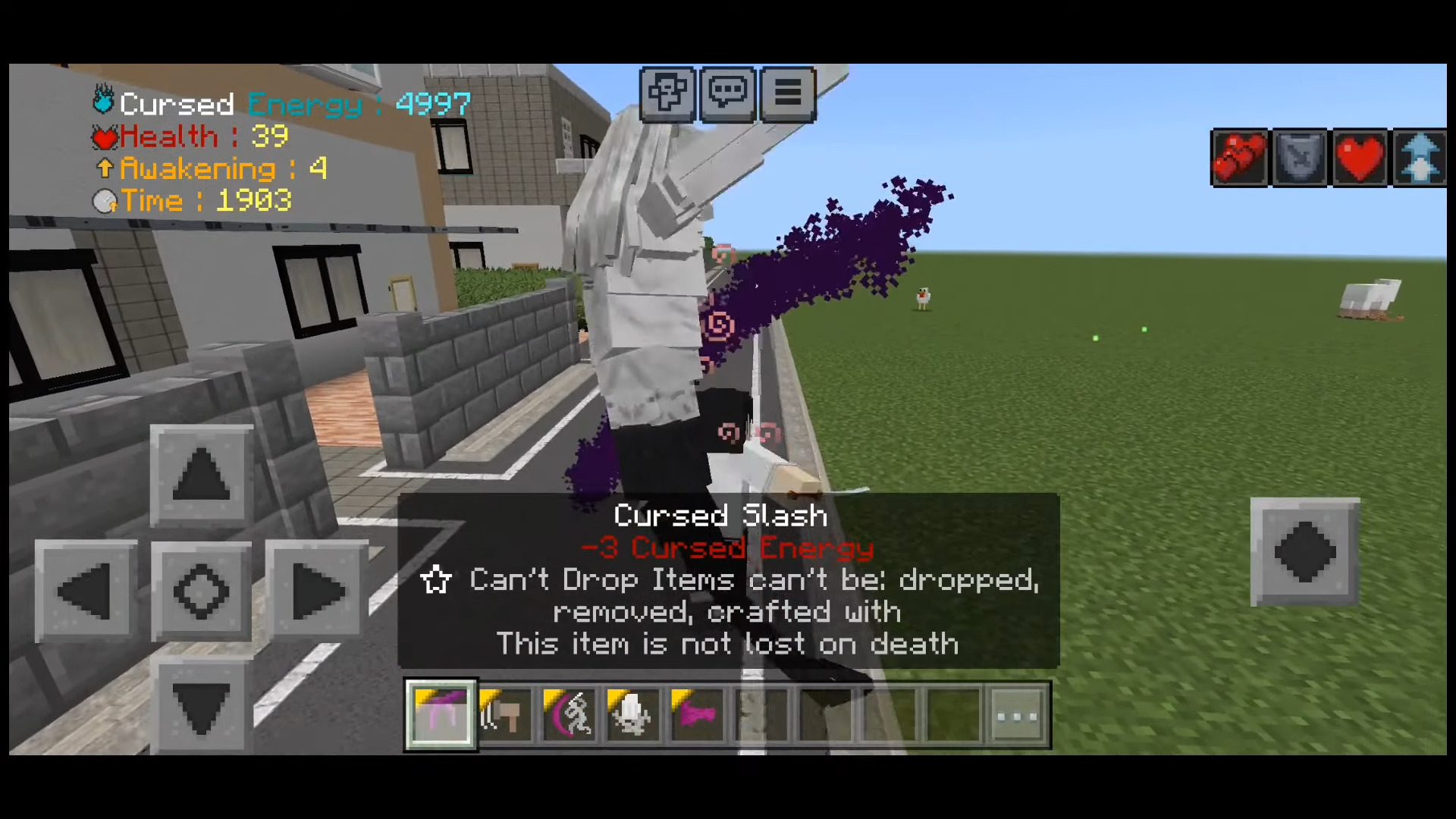 The Curse Impact Addon (1.20) - MCPE/Bedrock Jujutsu Kaisen Mod 7