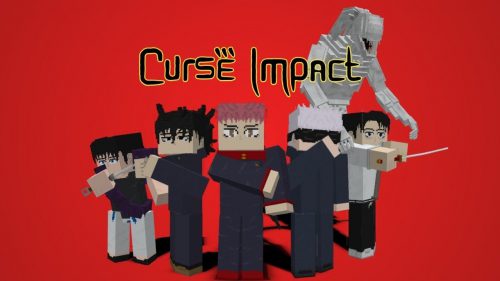 The Curse Impact Addon (1.20) – MCPE/Bedrock Jujutsu Kaisen Mod Thumbnail