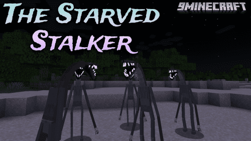 The Starved Stalker Mod (1.20.1, 1.19.4) – Chase Of Fear, The Relentless Pursuit Begins!!! Thumbnail