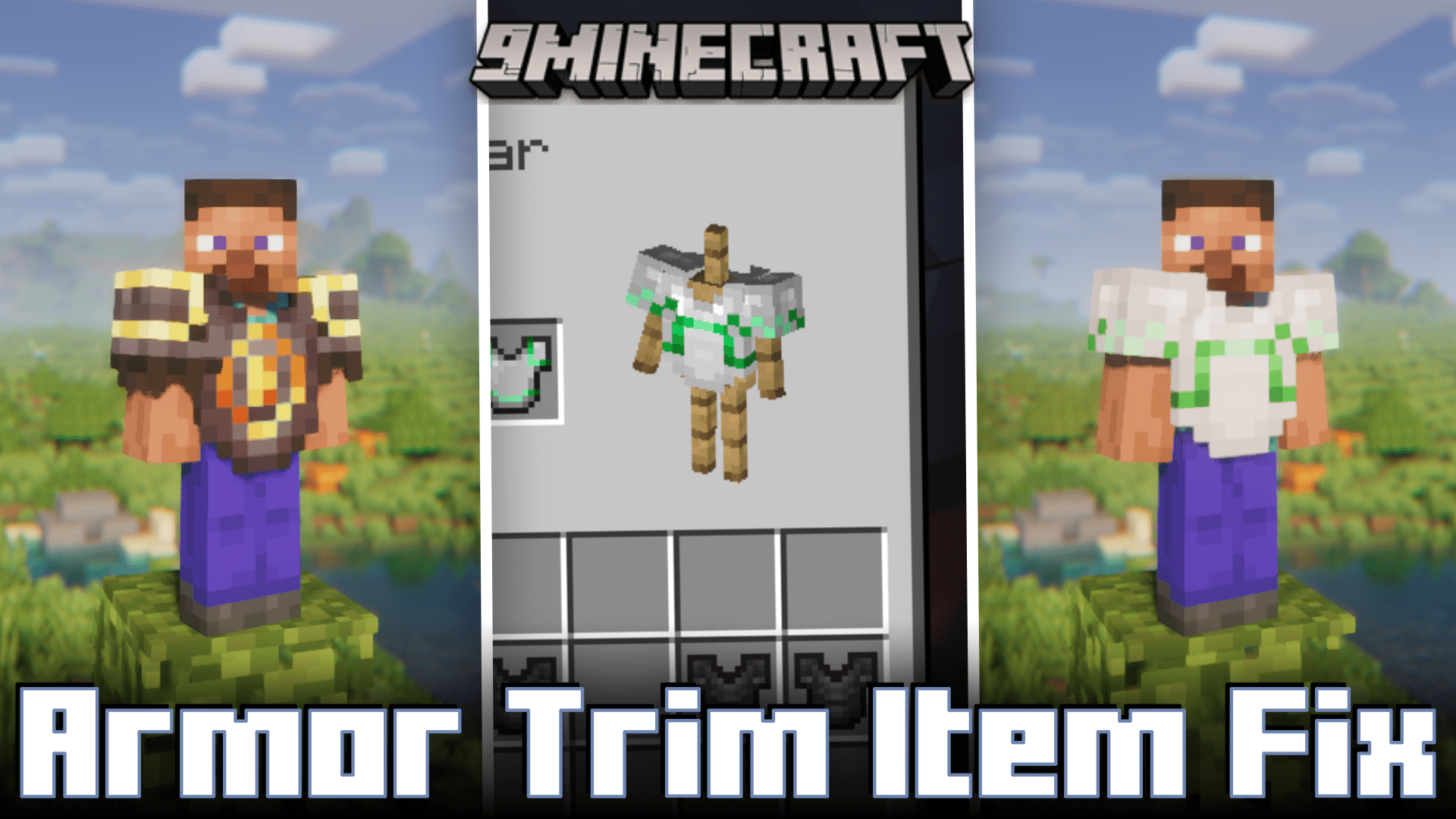 Armor Trim Item Fix Mod (1.21.1, 1.20.1) - New Trim Designs 1