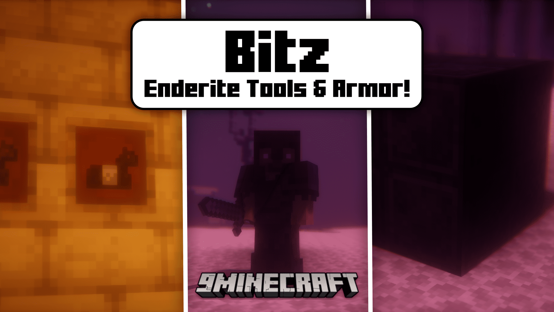 Bitz Mod (1.20.1, 1.19.4) - Enderite Tools & Armor! 1