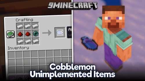 Cobblemon Unimplemented Items Mod (1.20.1, 1.19.2) – Additional Items for Cobblemon Thumbnail