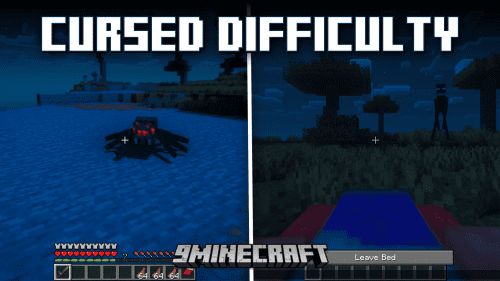 Cursed Difficulty Mod (1.20.1, 1.19.4) – Harder Game Difficulty Thumbnail