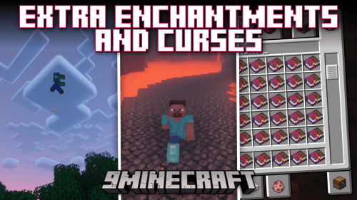 Extra Enchantments and Curses Mod (1.20.6, 1.20.1) – New Enchantments Thumbnail