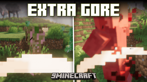 Extra Gore Mod (1.20.1, 1.19.4) – Blood Effects & Particles Thumbnail