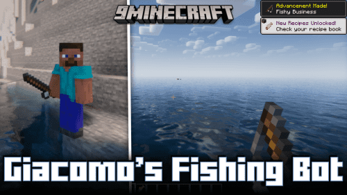 Giacomo’s Fishing Bot Mod (1.21.1, 1.20.1) – Automatic Fishing Thumbnail