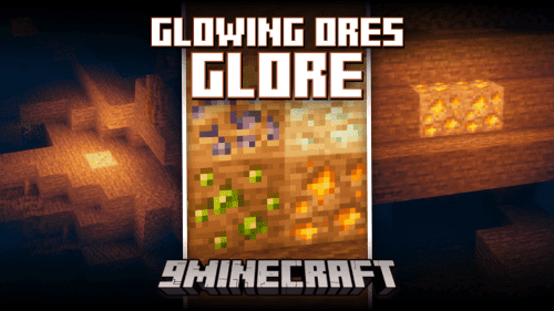 Glore – Glowing Ores Mod (1.21.1, 1.20.1) Thumbnail