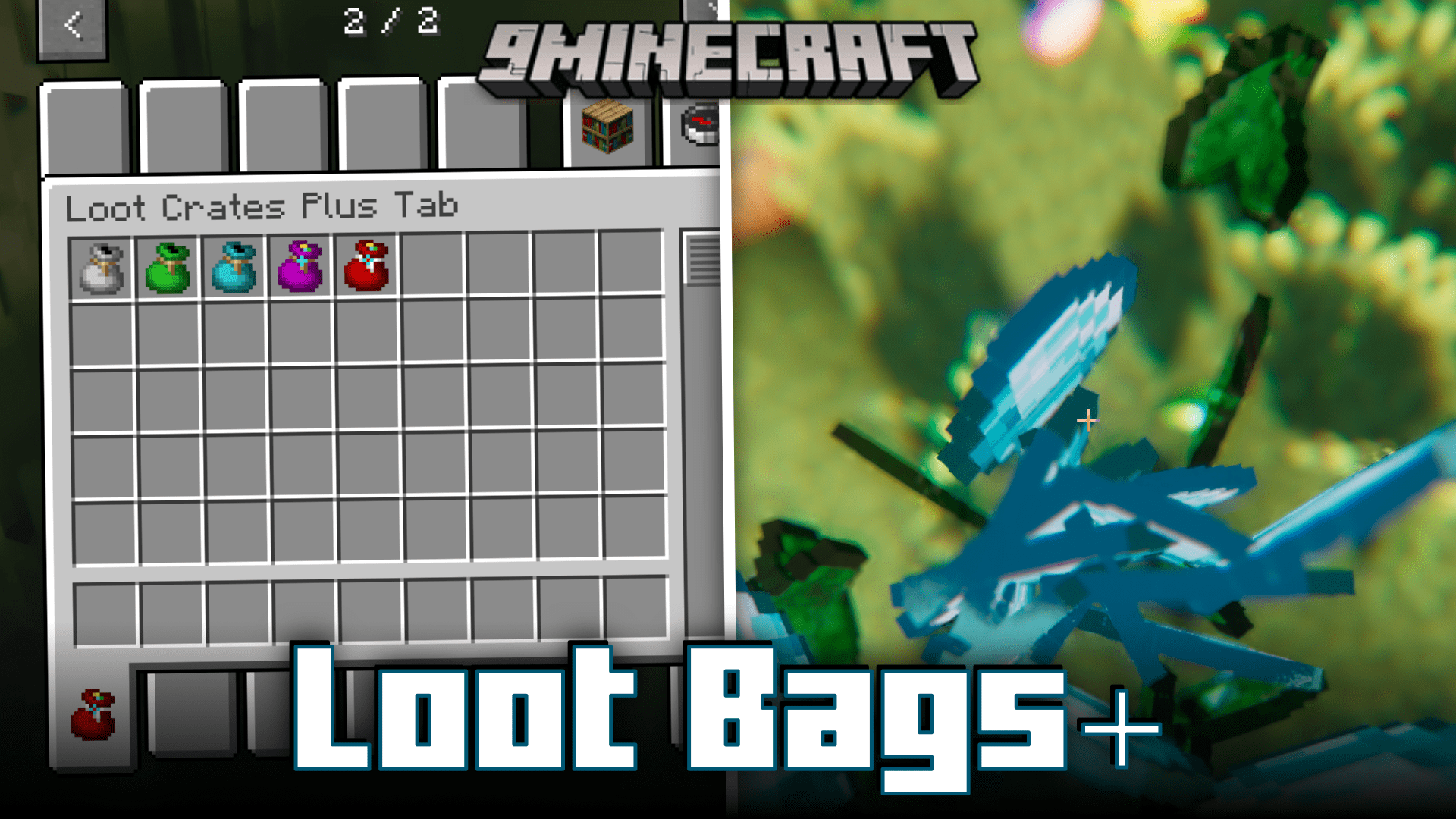 Loot Bags+ Mod (1.20.1, 1.19.4) - More Rewarding Monster Kills 1