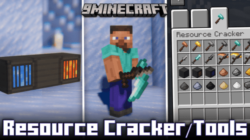 Resource Cracker/Tools Mod (1.21, 1.20.1) – New Tools, Food & Blocks Thumbnail