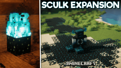 Sculk Expansion Mod (1.21, 1.20.1) – Deep Dark Additions Thumbnail