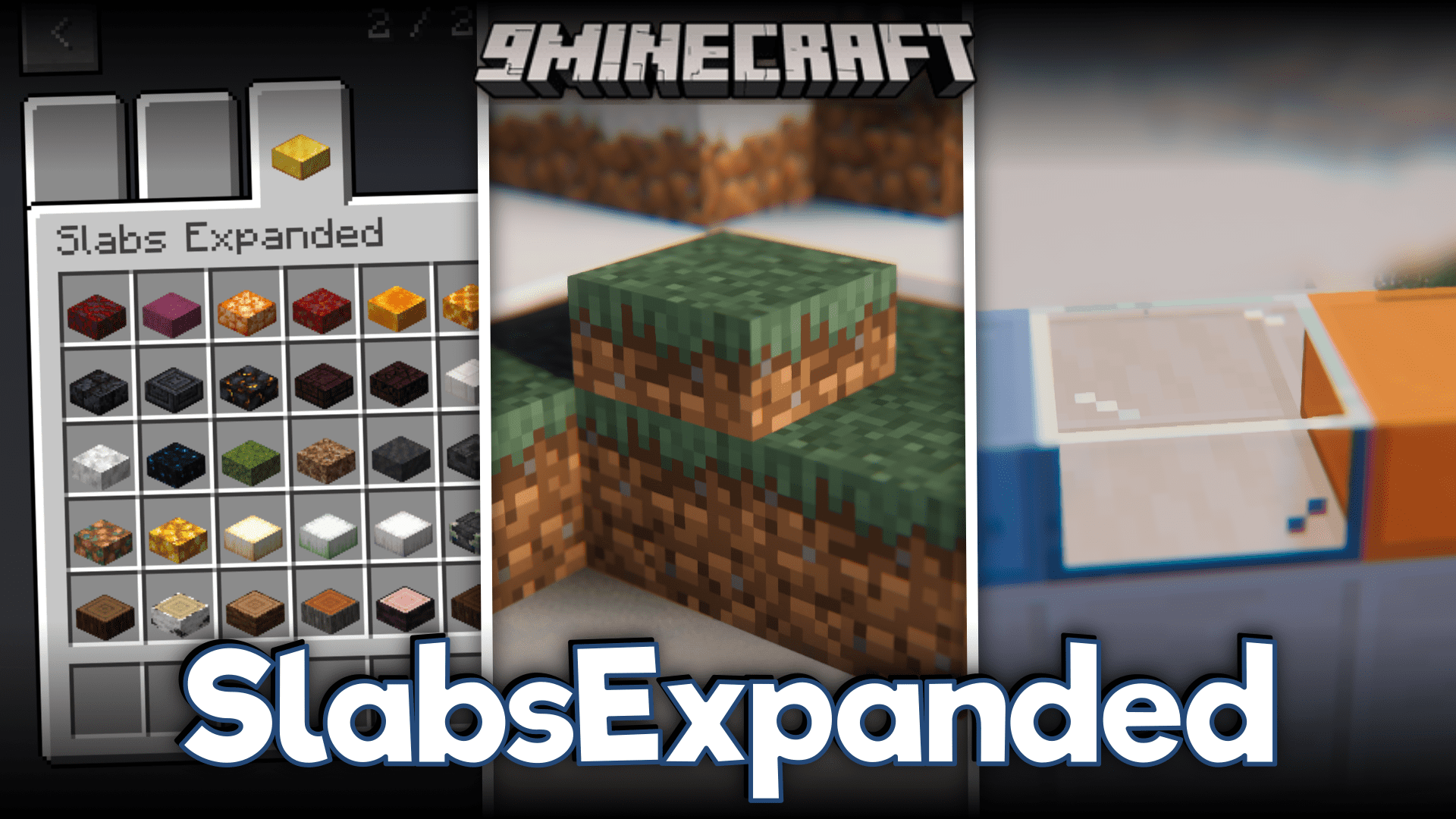 Slabs Expanded Mod (1.20.4, 1.19.4) - Slabs For All Blocks 1