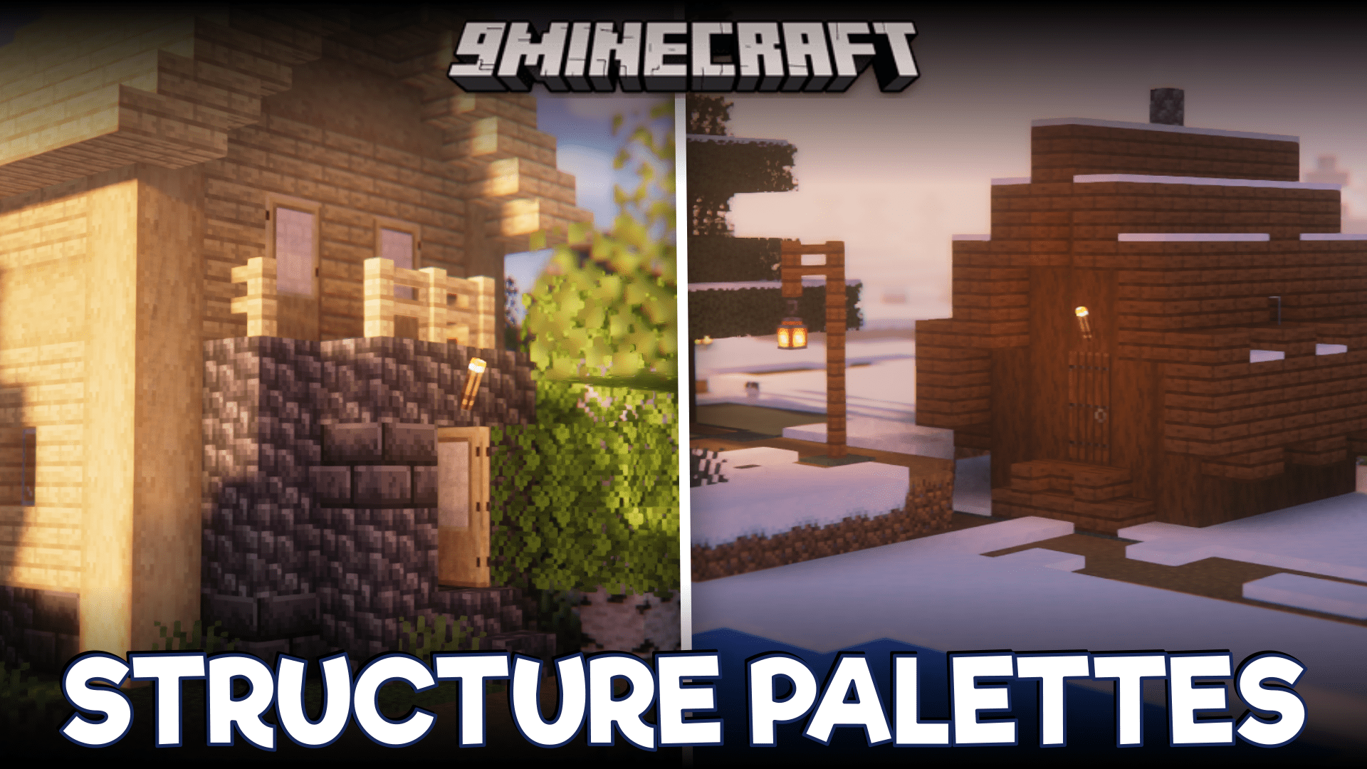 Structure Palettes Mod (1.20.1, 1.19.3) - Block Variations For Vanilla Structures 1
