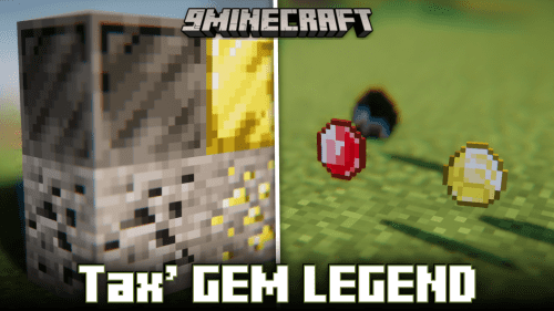 Tax’ Gem Legend Mod (1.20.1) – Four New Gem Variants & Their Ores Thumbnail