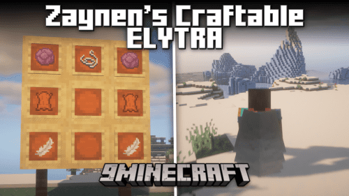 Zaynen’s Craftable Elytra Mod (1.20.1, 1.19.4) Thumbnail