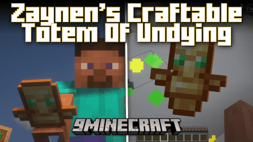 Zaynen’s Craftable Totem of Undying Mod (1.20.1, 1.19.4) Thumbnail