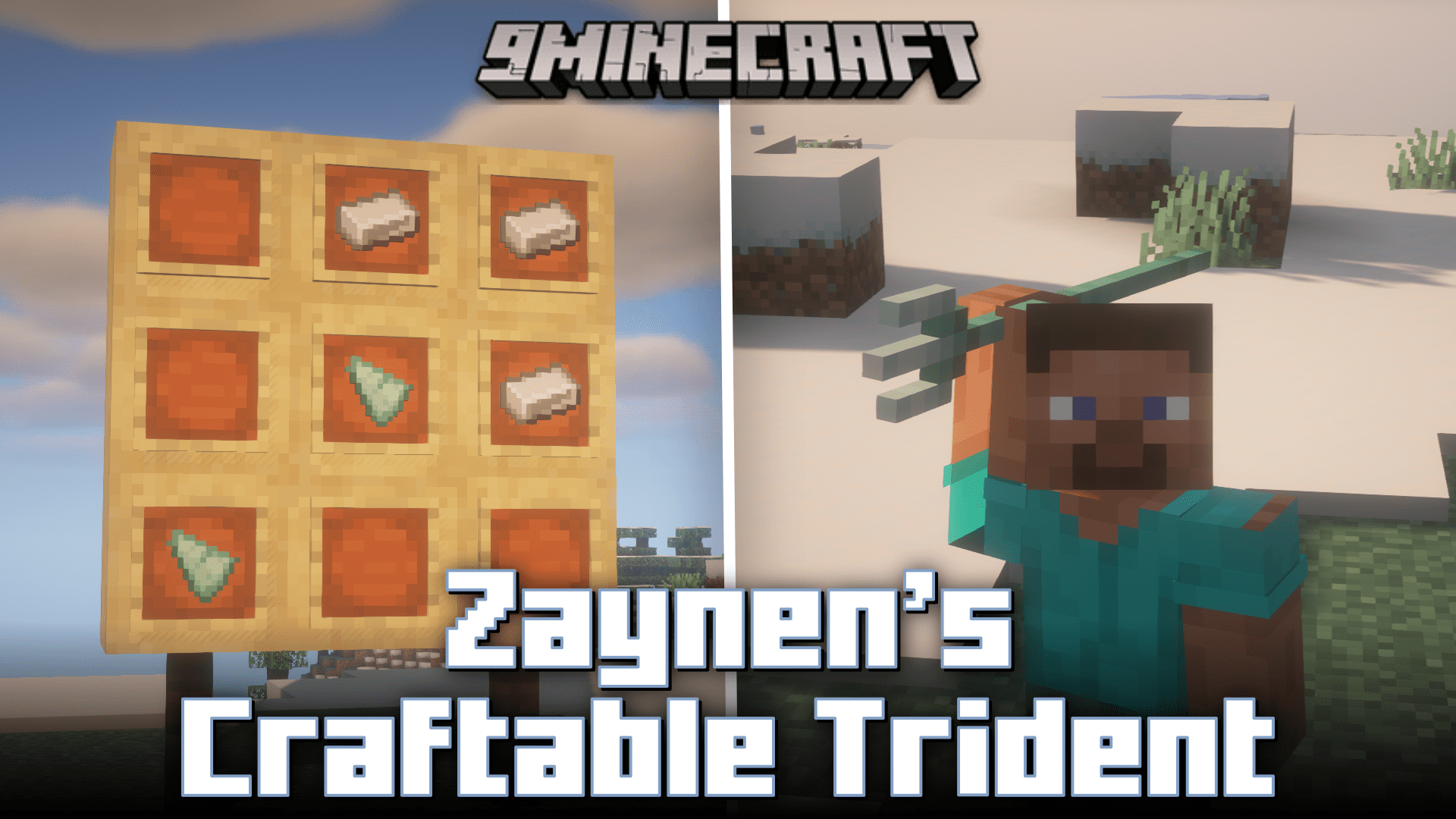 Zaynen's Craftable Trident Mod (1.20.1, 1.19.4) 1