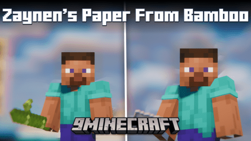 Zaynen’s Paper From Bamboo Mod (1.20.1, 1.19.4) Thumbnail