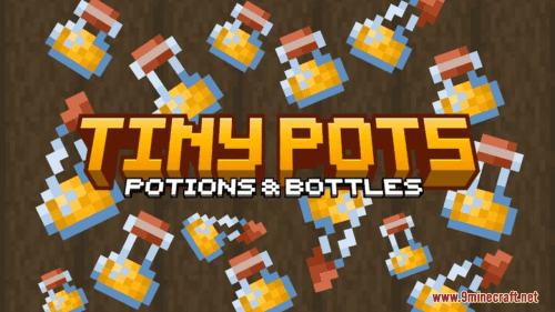 Tiny Potions & Bottles Resource Pack (1.20.6, 1.20.1) – Texture Pack Thumbnail