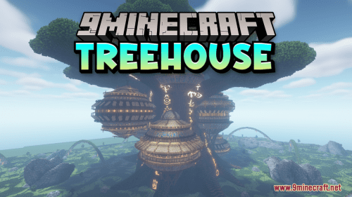 Treehouse Map (1.21.1, 1.20.1) – Arboreal Marvel Thumbnail