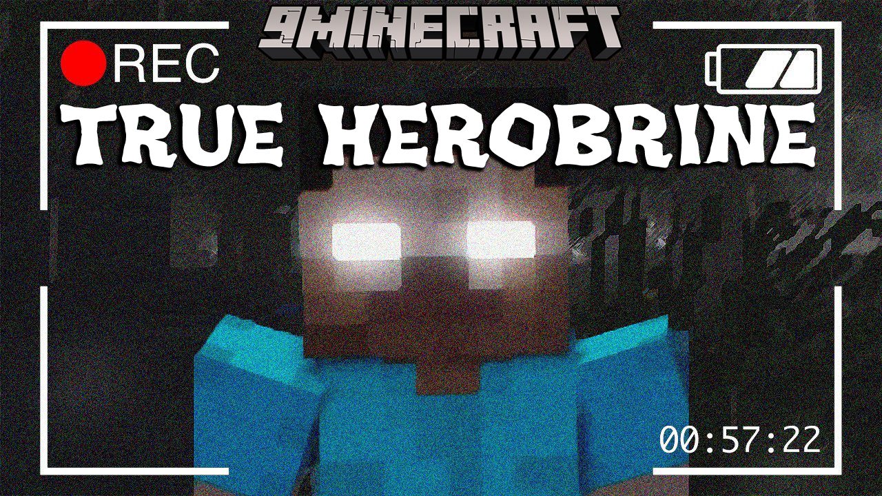 True Herobrine Mod (1.20.1, 1.19.2) - Genuinely Terrifying 1