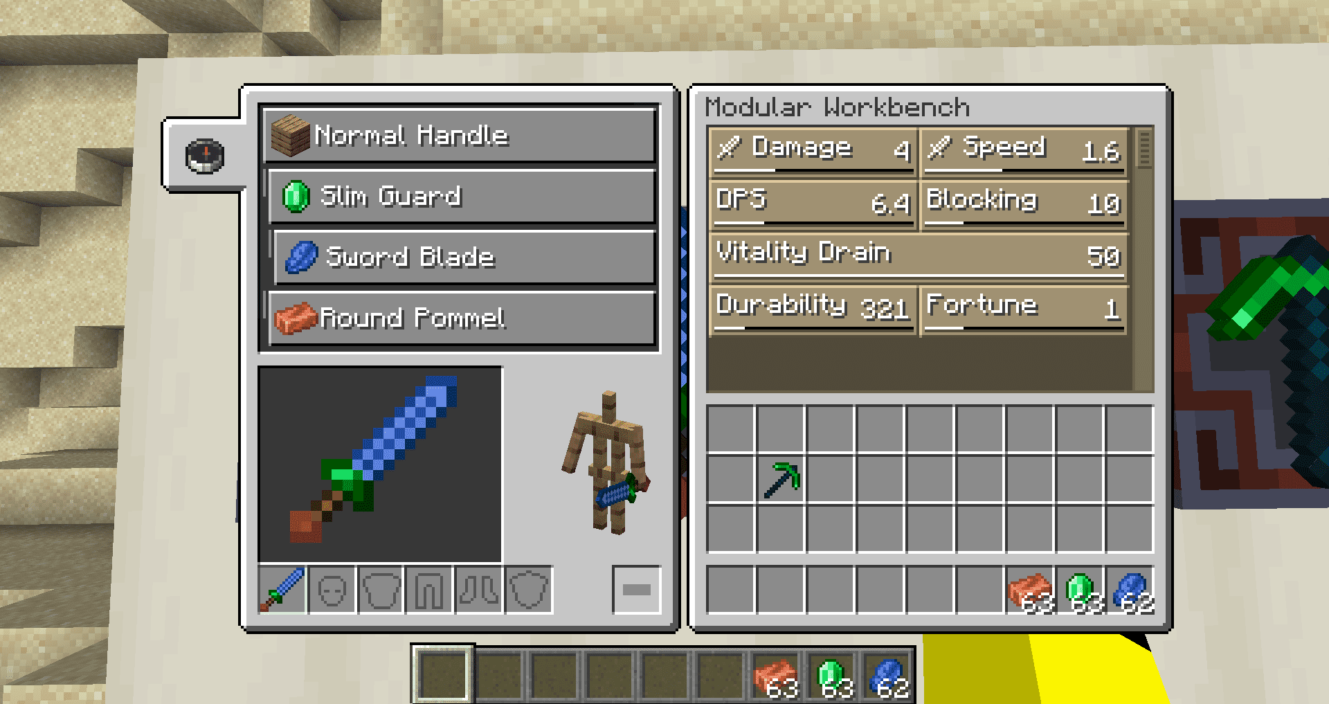 Truly Modular Arsenal Mod (1.20.1) - Melee Weaponary and Tools 4