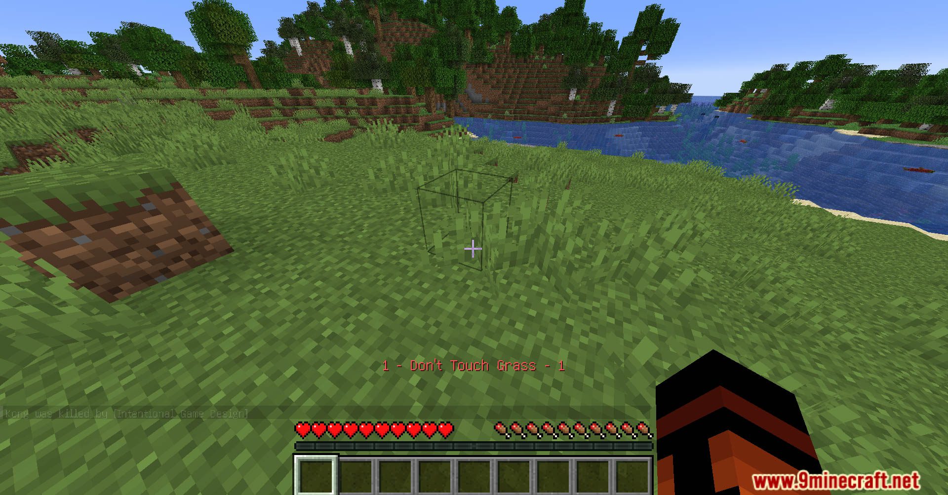 Minecraft, But If You Touch Grass You Die Data Pack (1.21.1, 1.20.1) 7