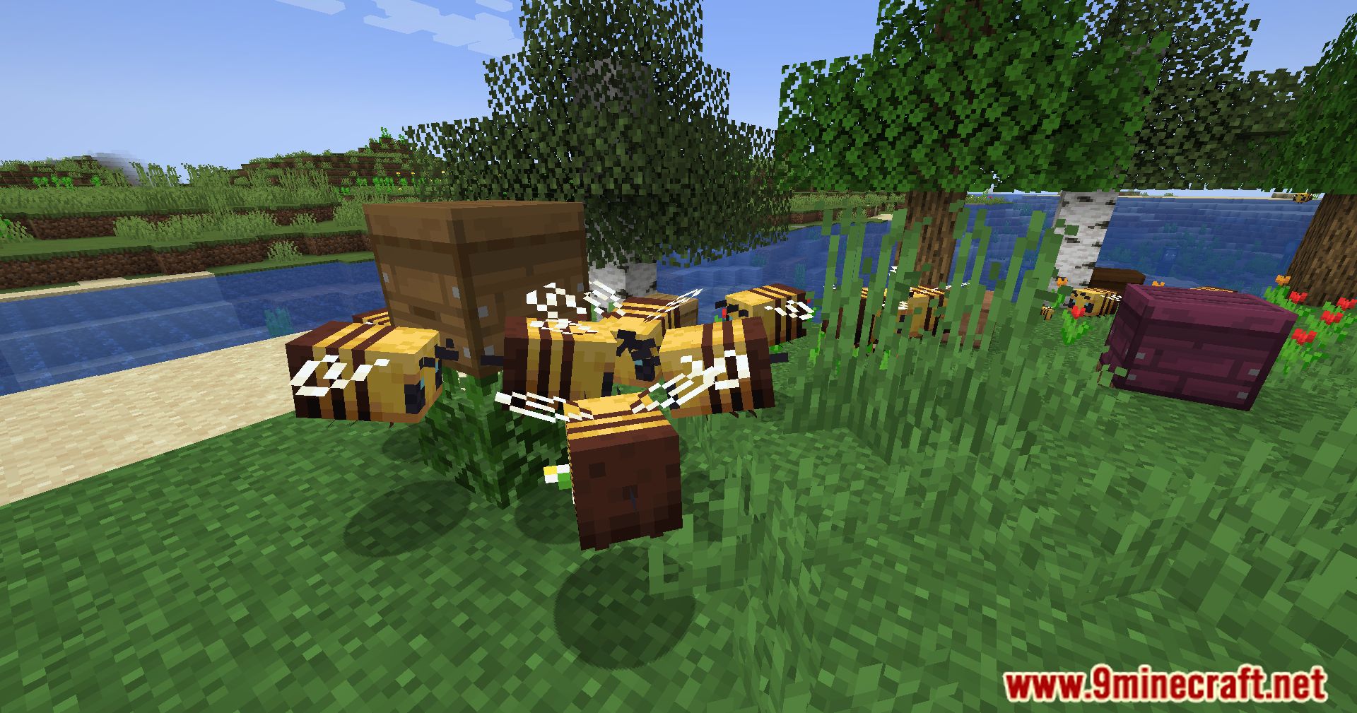 Variant Beehives Mod (1.20.4, 1.20.1) - A Symphony Of Wood And Buzz 12