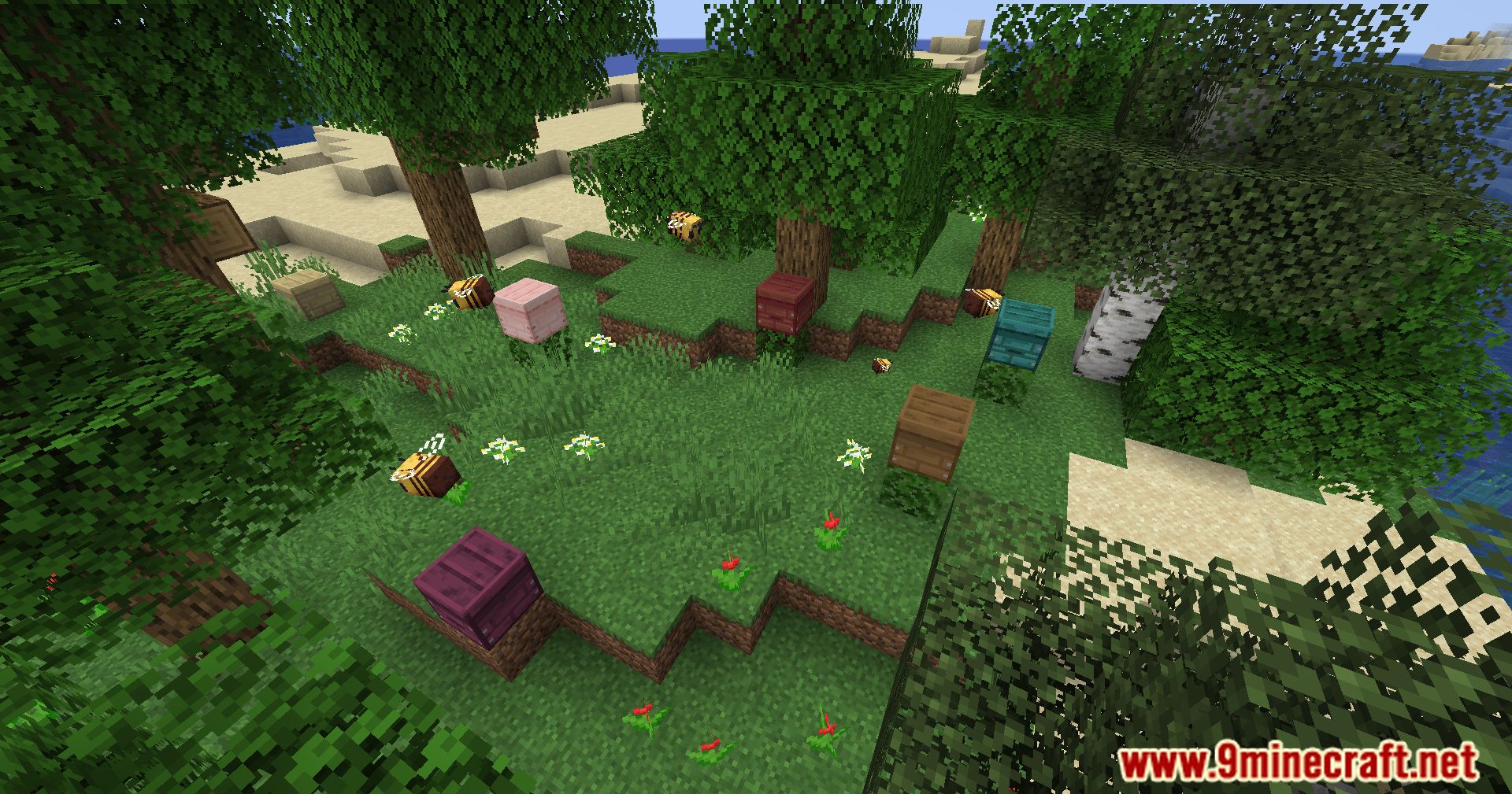 Variant Beehives Mod (1.20.4, 1.20.1) - A Symphony Of Wood And Buzz 14