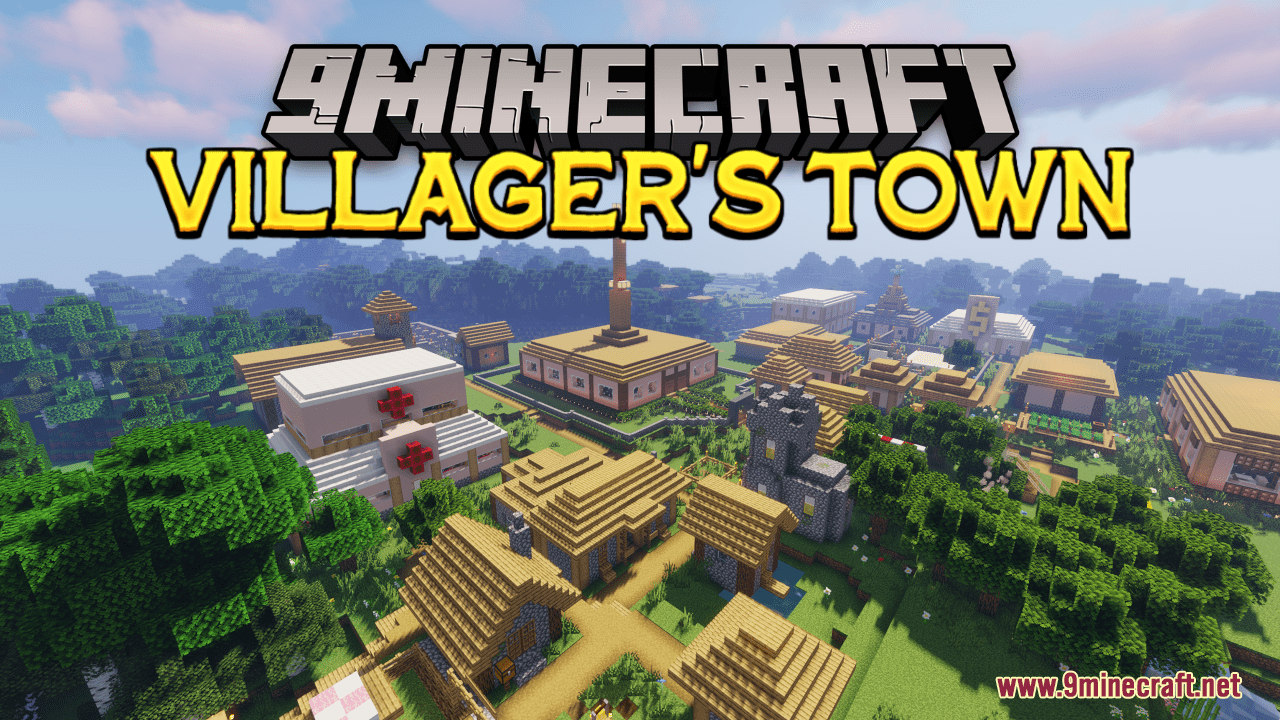 Villager's Town Map (1.21.1, 1.20.1) - Evolving Realms 1
