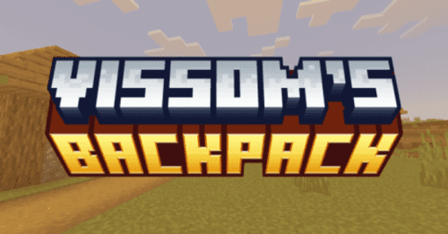 Vissom’s Backpack Addon (1.20) – MCPE/Bedrock Mod Thumbnail