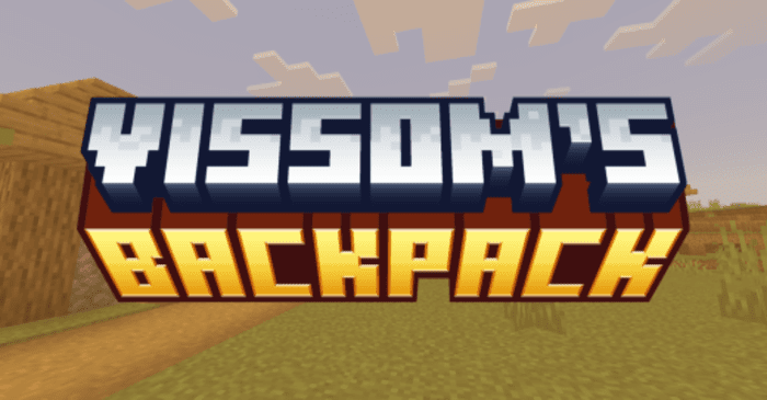 Vissom's Backpack Addon (1.20) - MCPE/Bedrock Mod 1