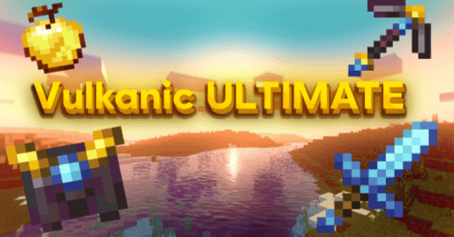 Vulkanic Ultimate Texture Pack (1.20, 1.19) – MCPE/Bedrock Thumbnail