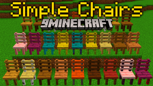 WASD Simple Chair Data Pack (1.21.1, 1.20.1) – Cozy Corners! Thumbnail