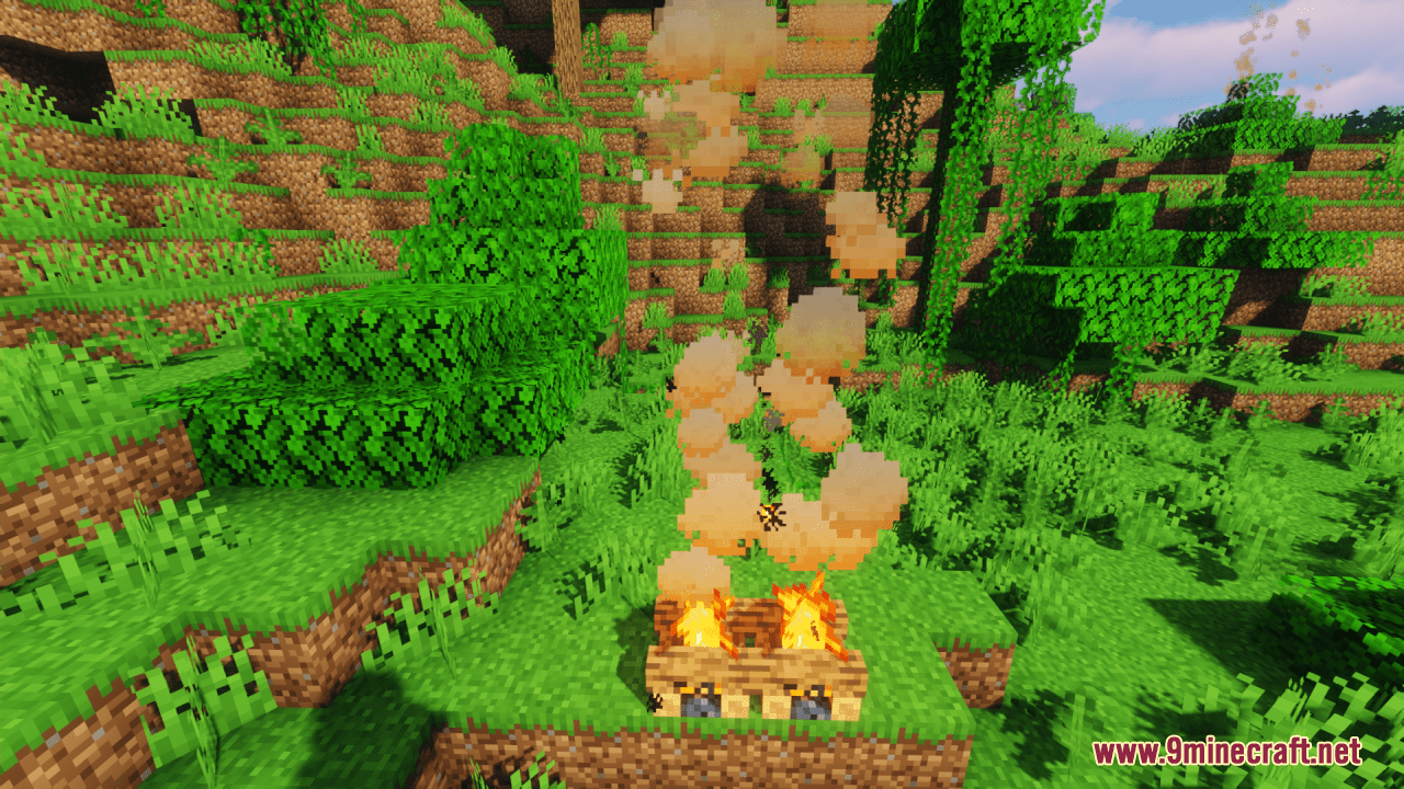 Warm Smoke Resource Pack (1.20.6, 1.20.1) - Texture Pack 6