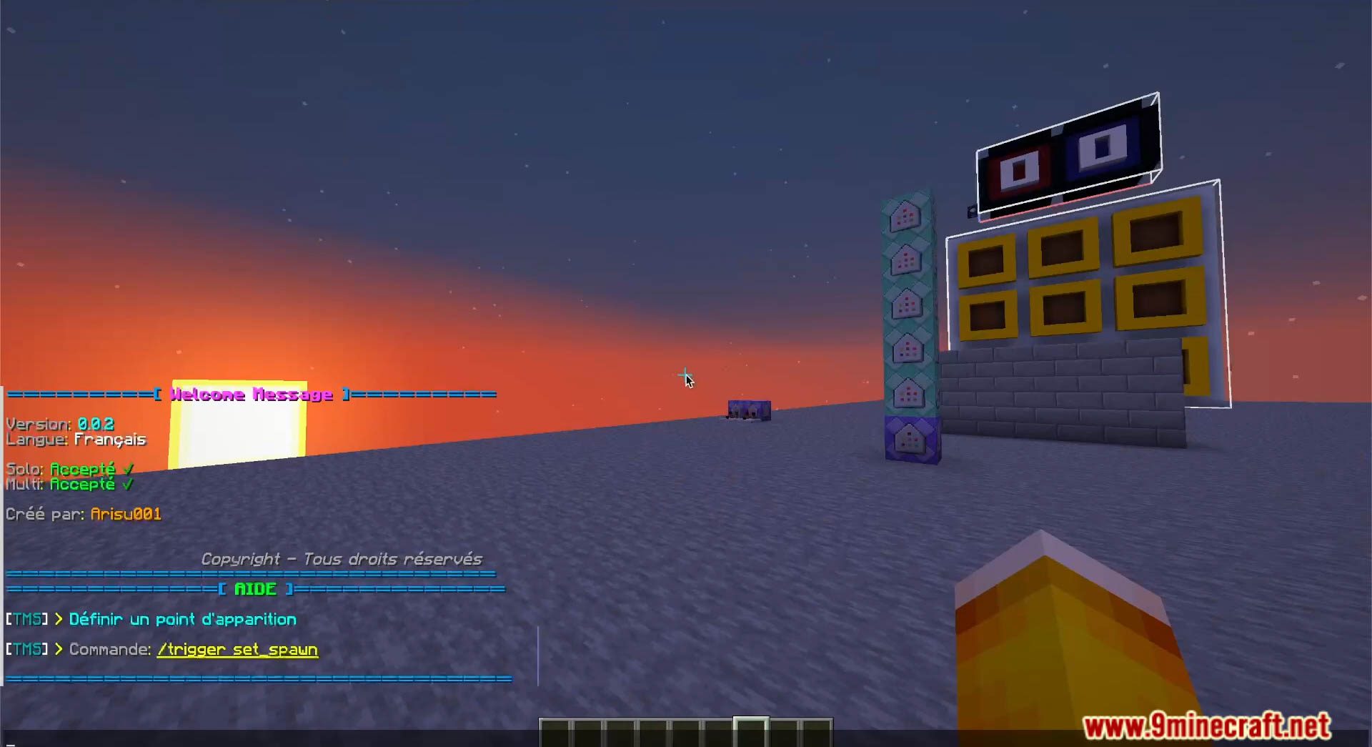 Welcome Screen Popup Data Pack (1.20.4, 1.19.4) - Personalized Greetings for Your Minecraft ! 3