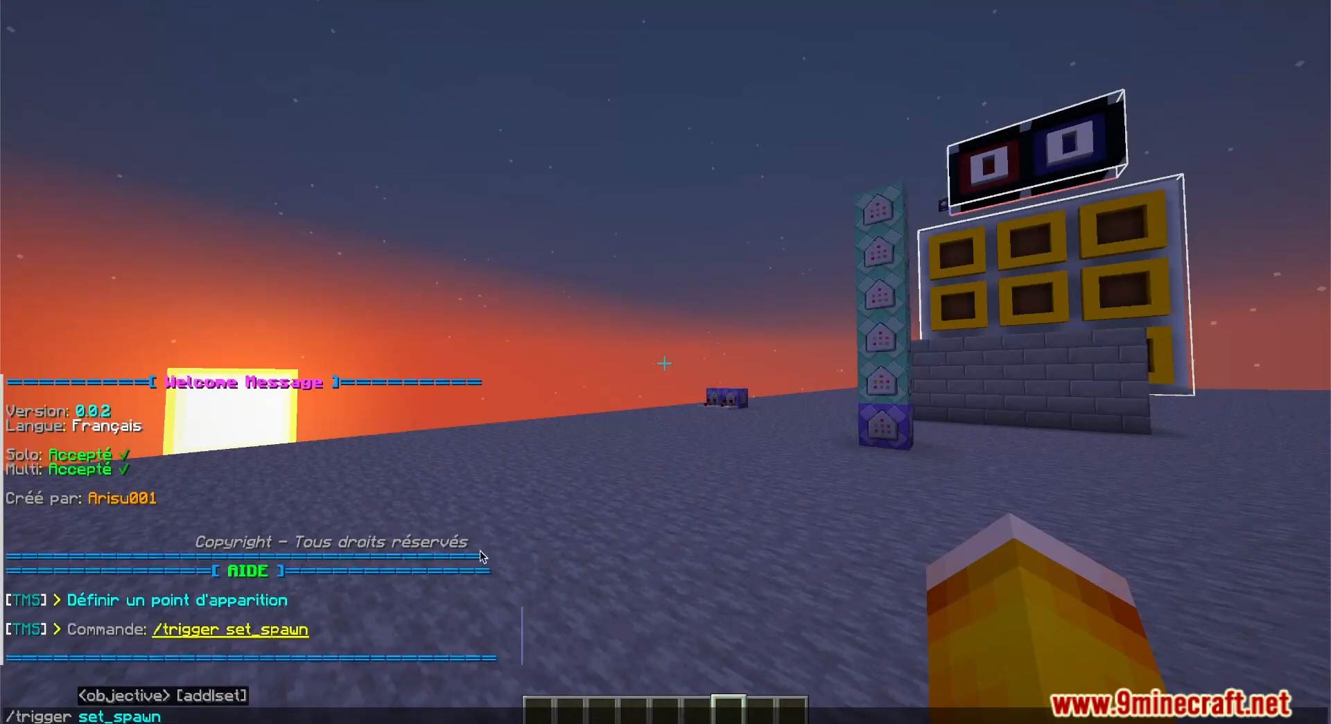 Welcome Screen Popup Data Pack (1.20.4, 1.19.4) - Personalized Greetings for Your Minecraft ! 5