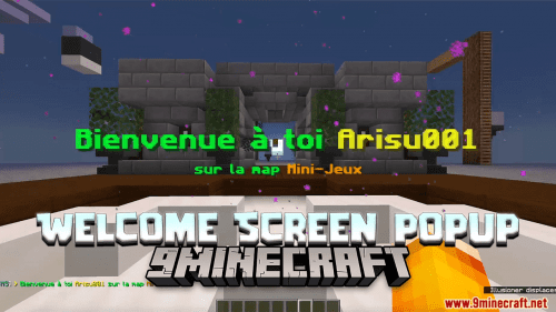 Welcome Screen Popup Data Pack (1.20.4, 1.19.4) – Personalized Greetings for Your Minecraft ! Thumbnail