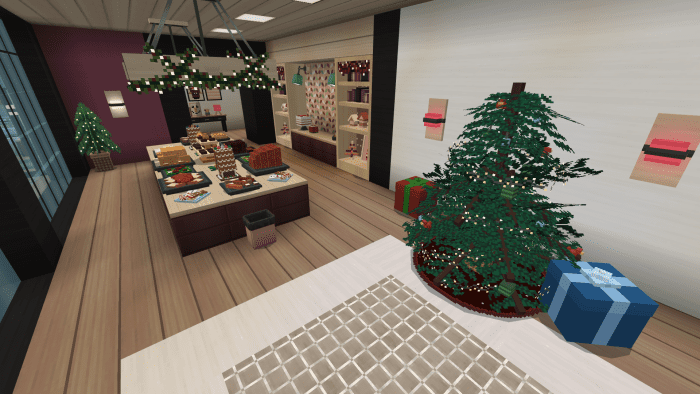 Winter Holidays: Furniture Addon (1.20, 1.19) - MCPE/Bedrock Mod 4