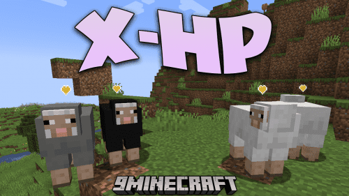 X-HP Mod (1.20.2, 1.19.4) – Streamlined Health and Damage Display Thumbnail