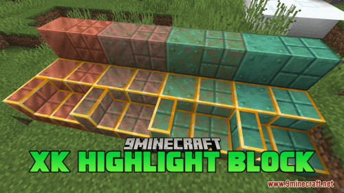 XK Highlight Block Resource Pack (1.20.6, 1.20.1) – Texture Pack Thumbnail