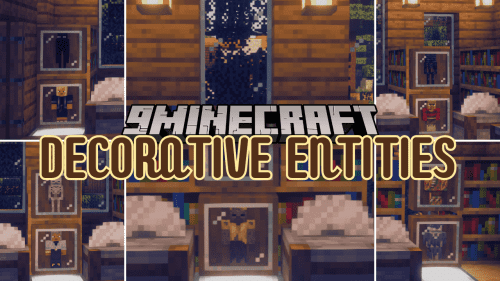 Decorative Entities Mod (1.21, 1.20.1) – 57 Unique Decorative Entities Thumbnail