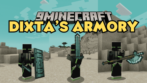 Dixta’s Armory Mod (1.20.1, 1.19.2) – 14 Unique Vanilla-Styled Weapons Thumbnail