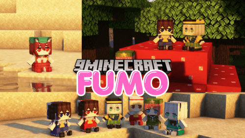 Fumo Mod (1.20.4, 1.20.1) – Adorable Block-Sized Plushies Thumbnail