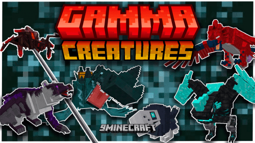 Gamma Creatures Mod (1.20.1, 1.19.2) – Tame and Ride Fantastical Creatures Thumbnail