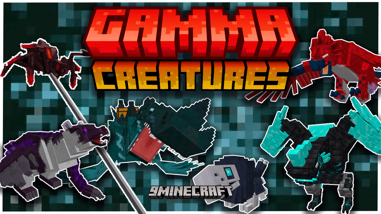 Gamma Creatures Mod (1.20.1, 1.19.2) - Tame and Ride Fantastical Creatures 1