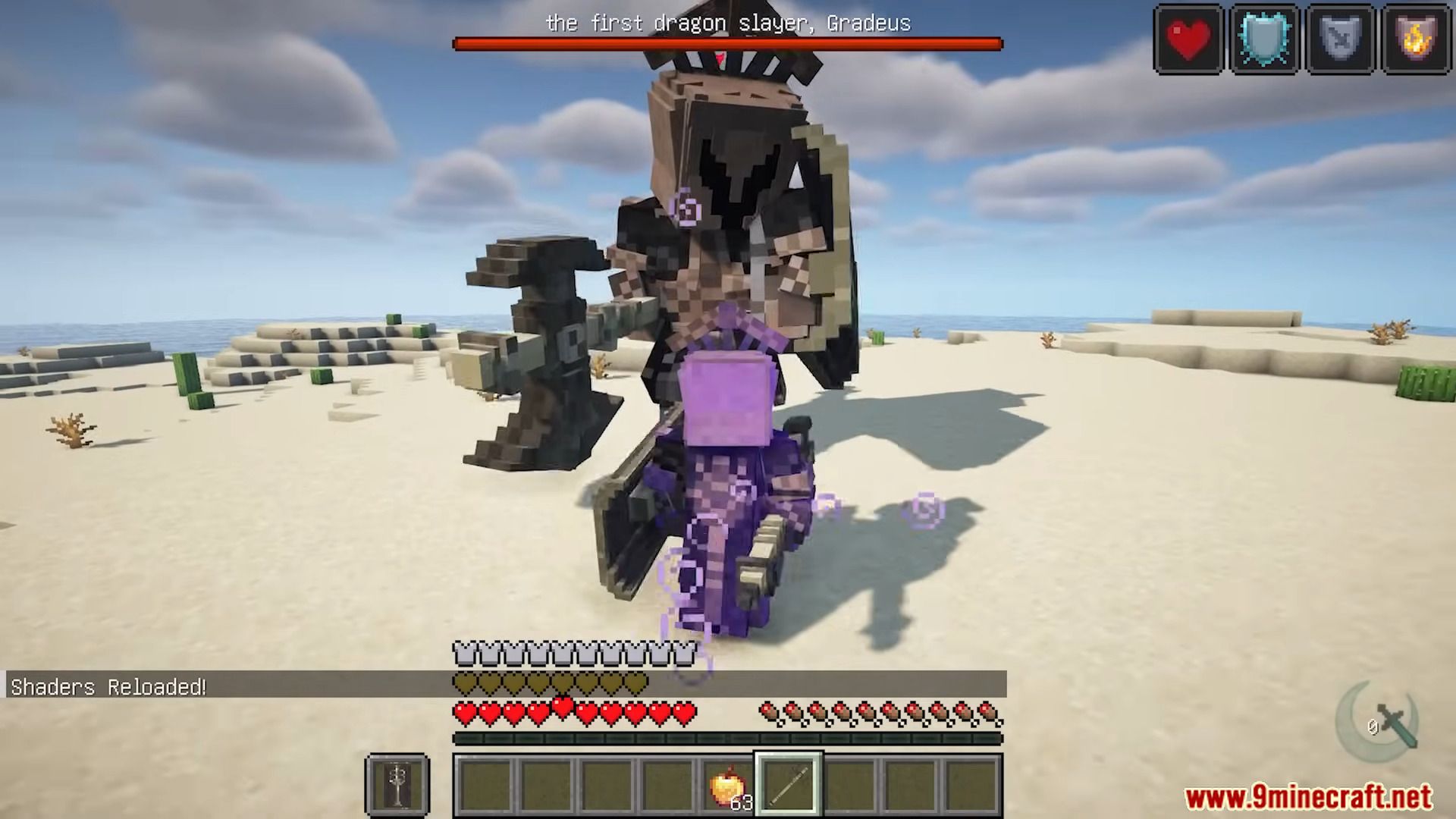 Gradeus Mod (1.20.1) - Epic Fight Addon and Soul-Like Boss 5