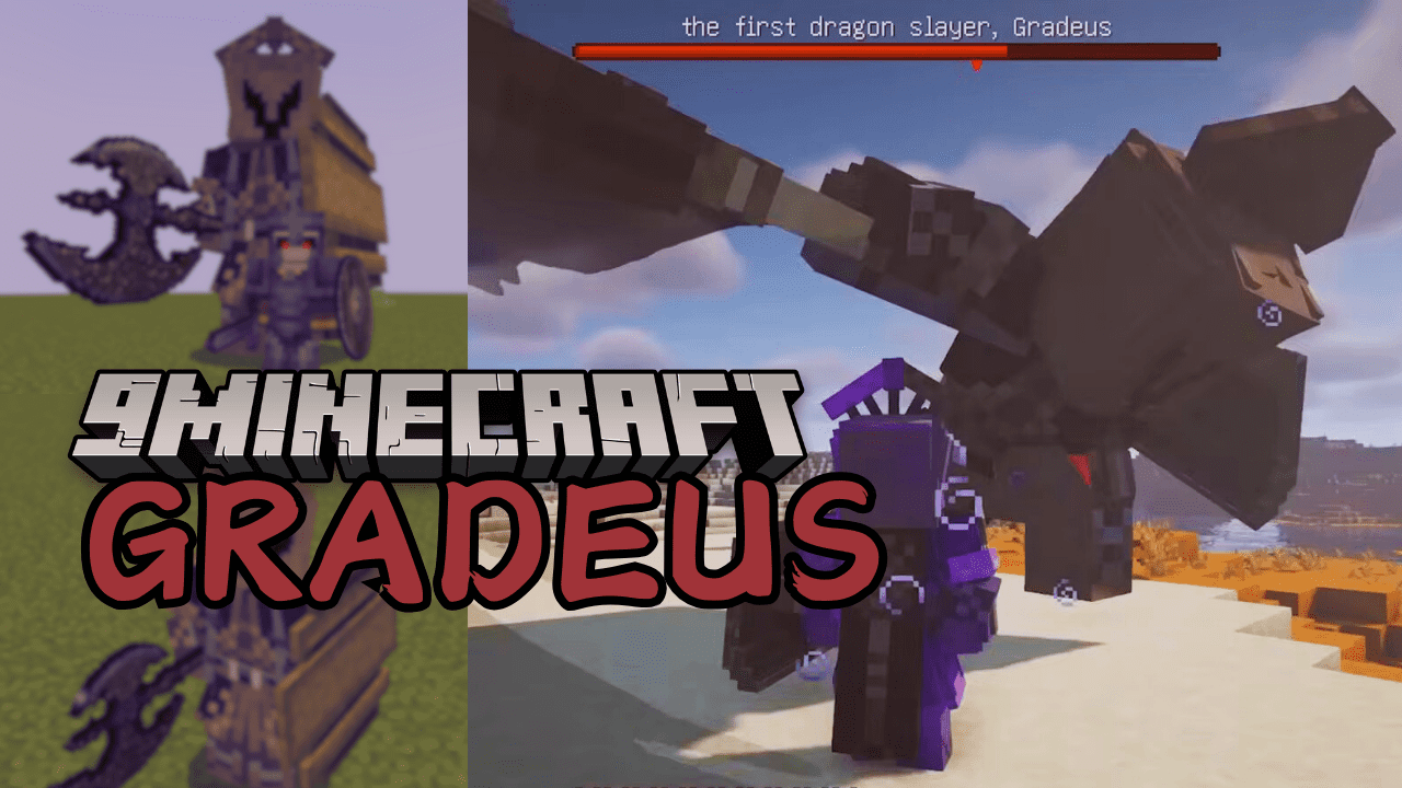 Gradeus Mod (1.20.1) - Epic Fight Addon and Soul-Like Boss 1