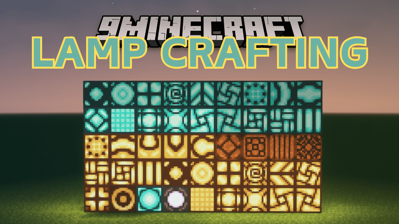 Lamp Crafting Mod (1.20.1, 1.19.2) - 63 New Lamps with Unique Design 1