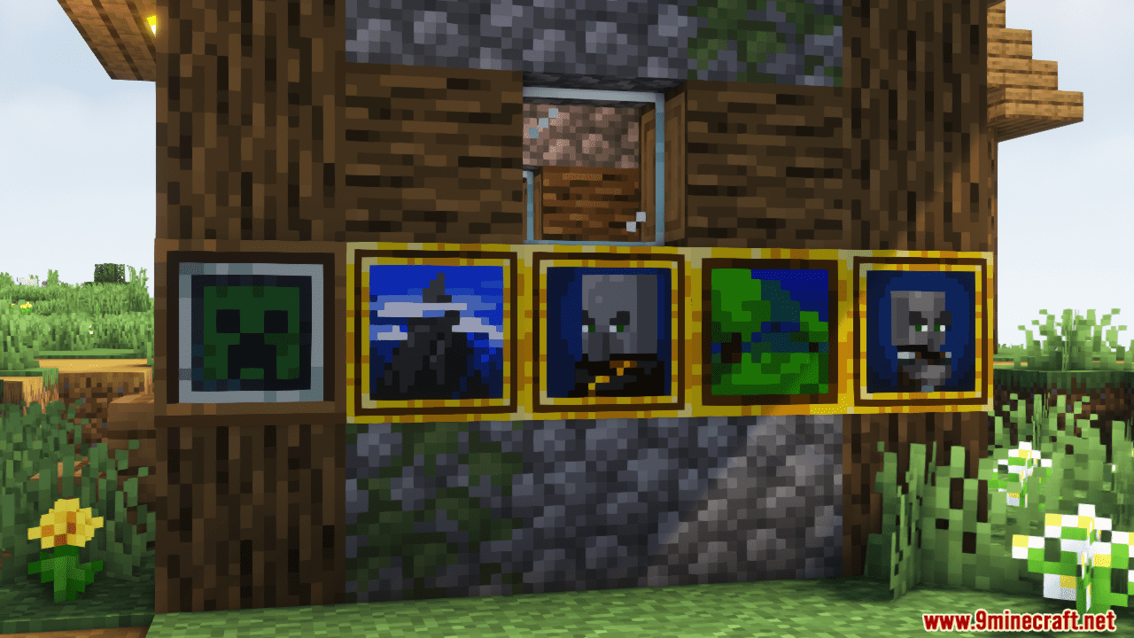 Leons Dungeons Paintings Mod (1.20.4, 1.19.4) - 15 New Stunning Paintings 4